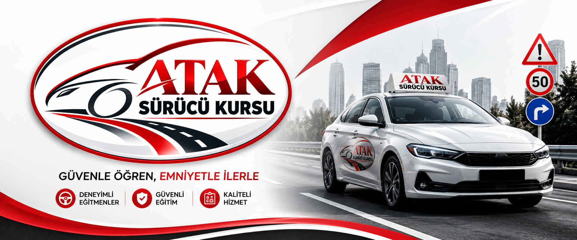 Atak Sürücü Kursu Şahinbey Gaziantep sürücü kursu kapak görseli