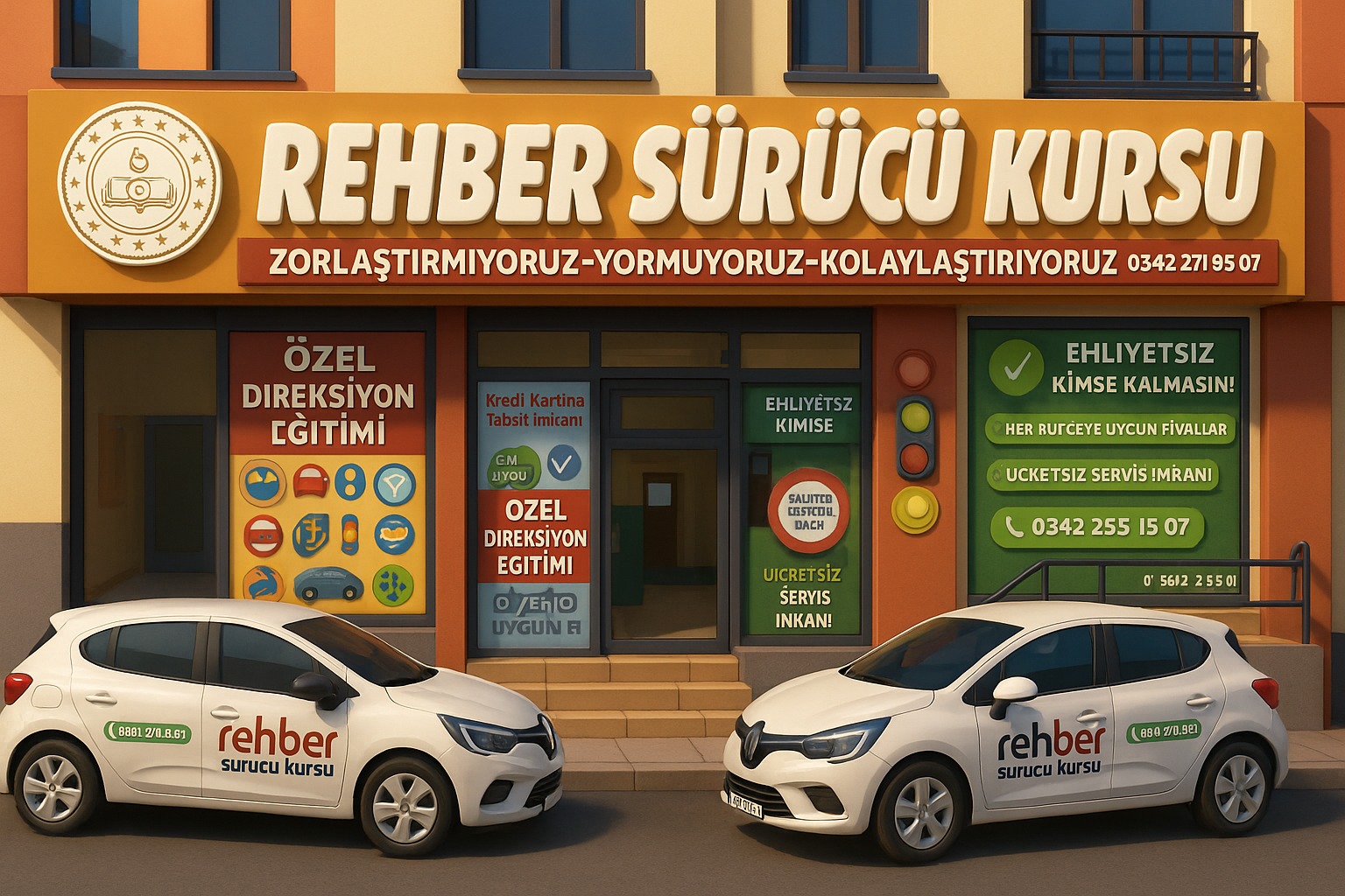 Rehber Surucu Kursu Şahinbey Gaziantep sürücü kursu kapak görseli